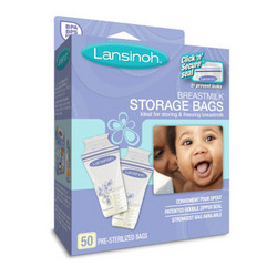 移动端：美国 Lansinoh 母乳保鲜储存袋（50片装）原装进口