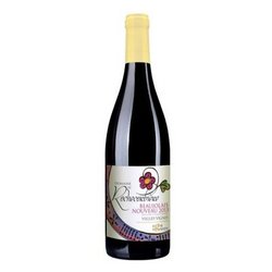 也买酒 法国 原瓶原装进口 爱瑟薇薄若莱洛歌缤庄园新红葡萄酒2013（老藤） 750ml/瓶