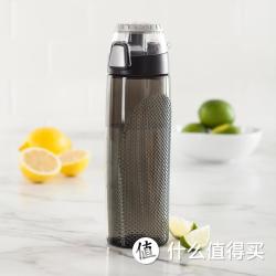 THERMOS 膳魔师 Intak Hydration Bottle 一键开合运动水杯（680ml，灰色）