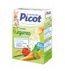 Picot 贝果 5种蔬菜婴儿米粉