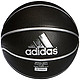 adidas 阿迪达斯 BASKETBALL HW ROSE PREM BALL 篮球 AC2626 黑/银金属. 7号球