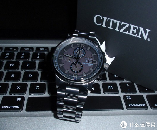 CITIZEN 西铁城 Nighthawk 夜鹰系列 CA0295-58E 男款光动能腕表