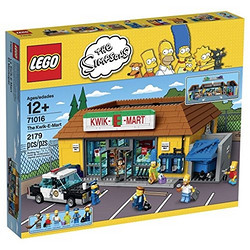 LEGO 乐高 Simpsons 71016 the Kwik-E-Mart Building Kit