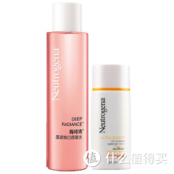 Neutrogena 露得清（轻透亮颜防晒隔离液 桃粉 30ml+晶湛焕白调理水150ml）*2套