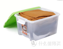 限地区：IRIS 爱丽思 彩色收纳箱 TB-43 绿色