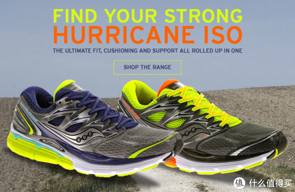 Prime会员专享：saucony Hurricane ISO 男款顶级支撑系跑鞋