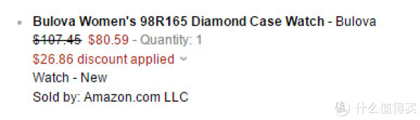 BULOVA 宝路华 Diamonds 98R165 女款时装腕表