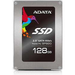送装机套餐AData/威刚 SP920 128G SATA3笔记本台式机SSD固态硬盘