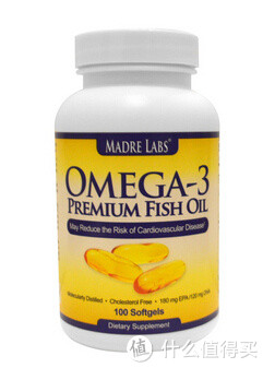 凑单品：MADRE LABS 马德雷实验室 Omega-3 Premium 鱼油 320mg*100粒