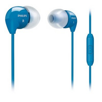 Philips 飞利浦 SHE3595BL/00 入耳式 手机音乐耳机 支持智能手机