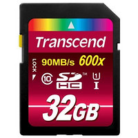 限地区：Transcend 创见 32GB UHS-I 600X SD存储卡（读速90Mb/s）