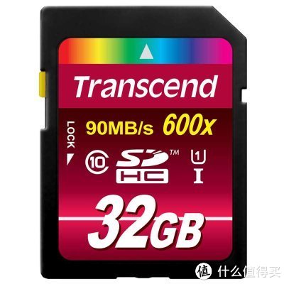 限地区：Transcend 创见 32GB UHS-I 600X SD存储卡（读速90Mb/s）