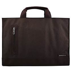 Samsonite 新秀丽 电脑公文包 13寸便携手提电脑包 T7130S-1 咖啡色/棕色