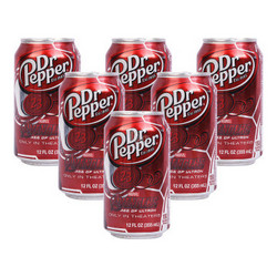 Dr Pepper 胡椒博士汽水 355ml*8 美国进口