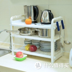 移动端：宝优妮 DQ-1303 三层厨房置物架
