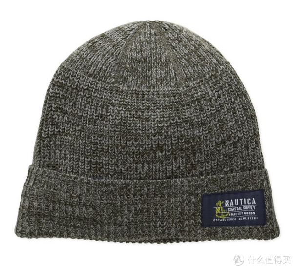 凑单品:NAUTICA 诺帝卡 Marled Cuff 男款针织帽