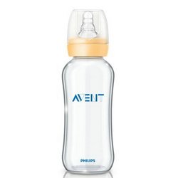 AVENT 新安怡 SCF996/17 标准口径 流线型玻璃奶瓶240ml