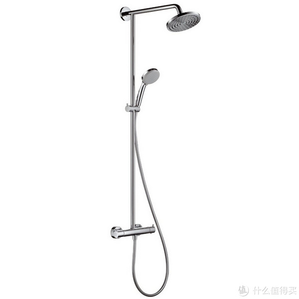 镇店之宝：Hansgrohe 汉斯格雅 飞雨S180空气注入式 27212S  花洒+柯洛玛100 多速手持花洒