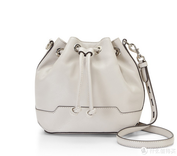 REBECCA MINKOFF Mini Fiona 女款真皮斜挎包