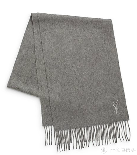 SAINT LAURENT PARIS 伊夫圣罗兰 Wool &amp; Cashmere Scarf  羊绒围巾