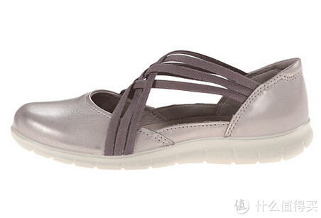 ecco 爱步 Babett Clog Strap 女款真皮单鞋