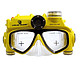Liquid Image-Explorer系列8.0MP水下摄影面具304(黄色)(适用于游泳及浮潜)