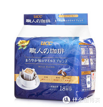 ucc 悠诗诗 滴漏式 挂耳咖啡 三种口味 7克*18包*8份