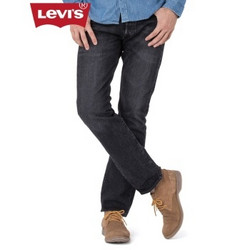 Levi's李维斯501系列男士原创直筒牛仔裤00501-1915 深牛仔色