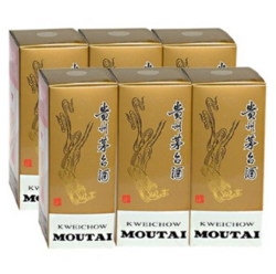 MOUTAI 茅台 飞天茅台53度 (带杯)500ml*6