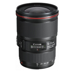 移动端限地区：佳能（Canon） EF 16-35mm f/4L IS USM 广角变焦镜头