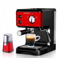 morphy richards 摩飞 MR4677 意式咖啡机+磨豆器