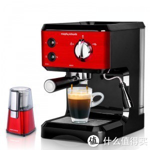 morphy richards 摩飞 MR4677 意式咖啡机+磨豆器