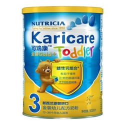 Karicare 可瑞康 金装幼儿配方奶粉3段(1-3岁)900克(新西兰原装进口)
