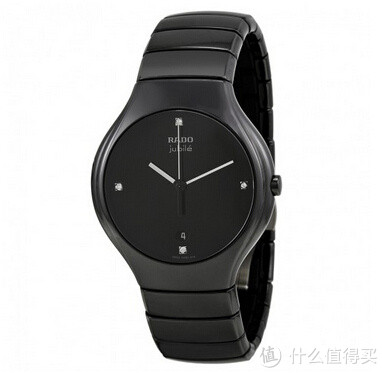 RADO 雷达 TRUE JUBILE R27653742 男款陶瓷镶钻腕表