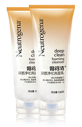 Neutrogena 露得清 深层净化洗面乳 100g*2支