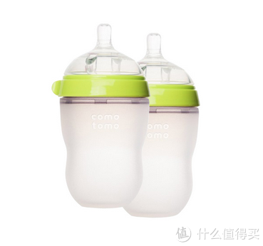 comotomo 硅胶防胀气奶瓶 250ml*2个