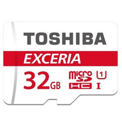 TOSHIBA 东芝 32GB TF存储卡（读取48M/s）