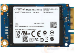  Crucial 英睿达 MX200 mSATA 250GB 固态硬盘