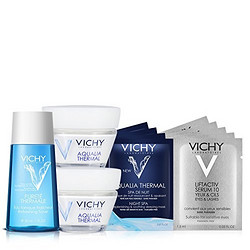 VICHY 薇姿 温泉矿物焕能礼包（保湿霜15ml*2+爽肤水30ml+晚安面膜2ml*4+眼睫精华露 1.5ml*5）