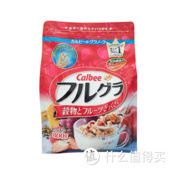Calbee 卡乐比水果颗粒果仁谷物麦片800g *2包+韩国农心蜂蜜条