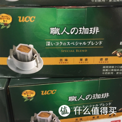UCC 滴漏式 挂耳咖啡 浓厚口感 7g*72包+乐天 杰克咸味饼干 300g