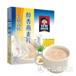 QUAKER 桂格 醇香燕麦片牛奶高钙 540g 