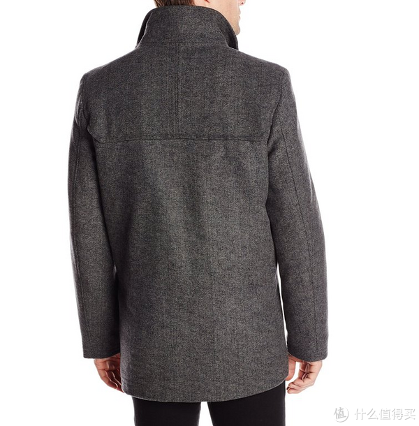 Kenneth Cole New York Car Coat 男士羊毛混纺大衣