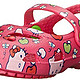 限12M码：crocs 卡洛驰 Hello Kitty 女童洞洞鞋