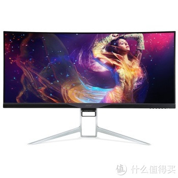 acer 宏碁 XR341CK bmijpphz 34英寸曲面屏显示器（3440*1440，100%sRGB广色域，IPS，FreeSync技术）