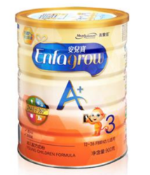 MeadJohnson Nutrition 美赞臣 安儿宝A+ 幼儿配方奶粉3段 900g