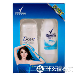 REXONA 舒耐 女士抑汗清新走珠乳液 棉香怡然 40ml+多芬深度损伤理护洗发乳 50ml