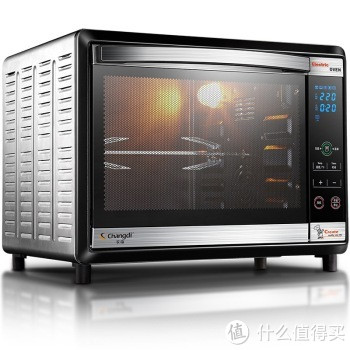 移动端：Changdi 长帝 CRDF32S 智能电烤箱 32L（手机控制、热风、烤叉、炉灯）