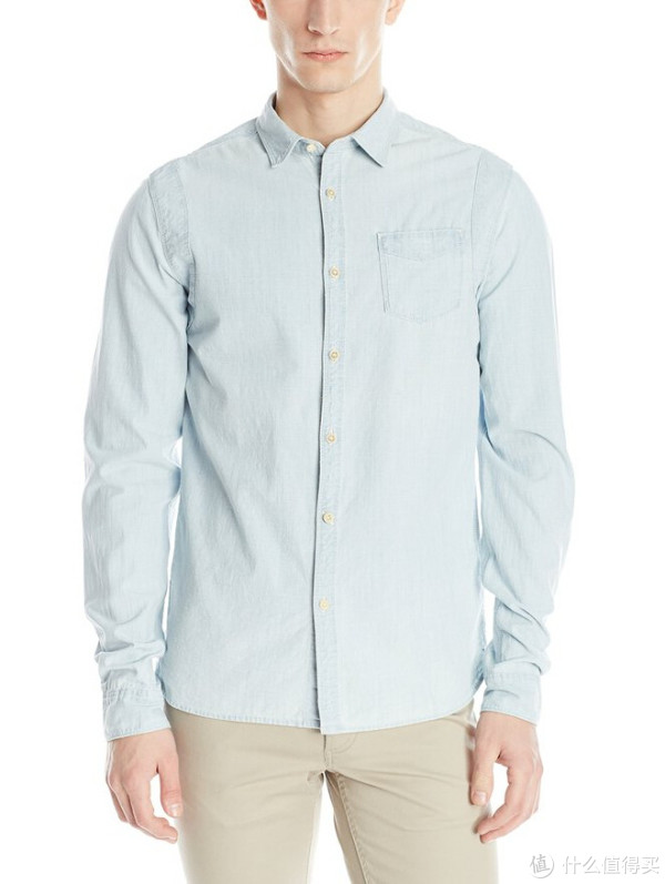 Scotch & Soda Chambray Work 男款长袖衬衫