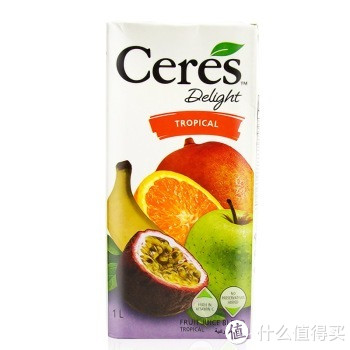 移动端：CERES 喜瑞 热带水果混合果汁1L*12+桂格 醇香燕麦片162g*2